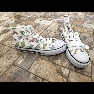 Dinosaur sneakers
